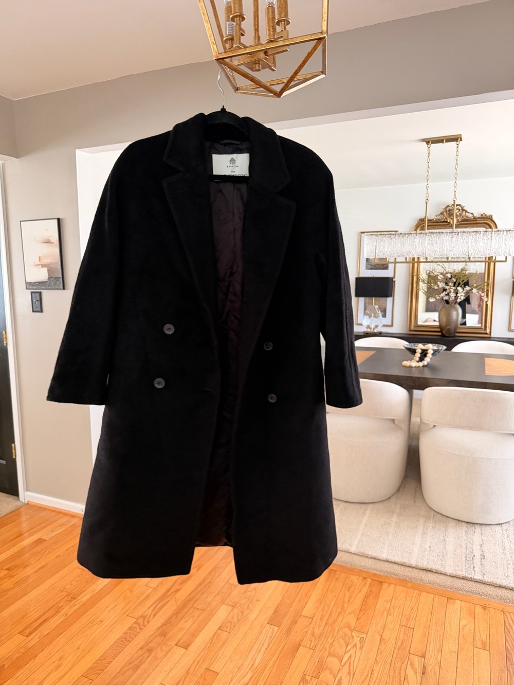Aritzia slouch coat